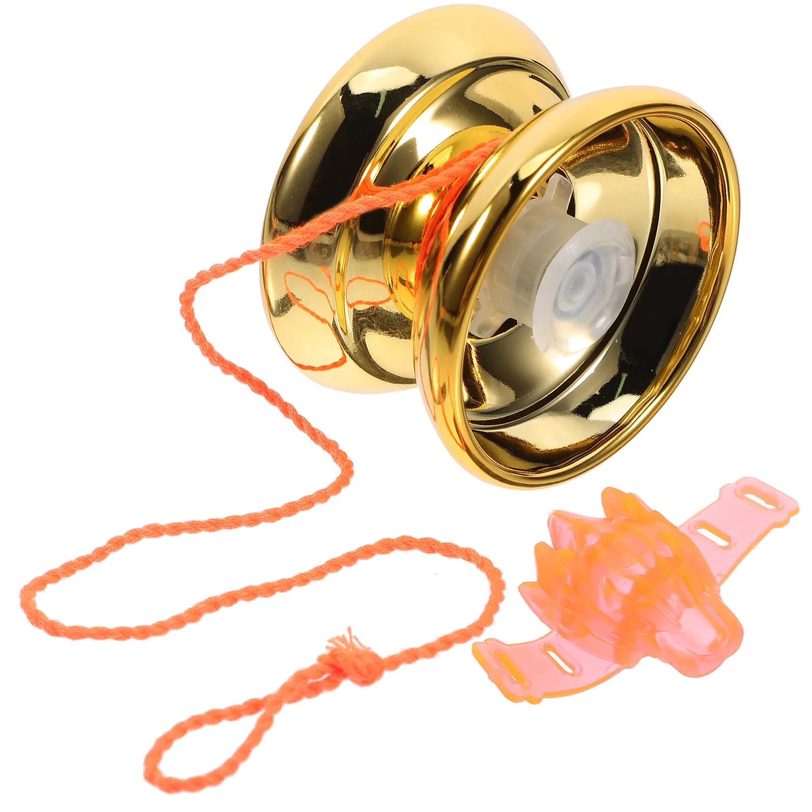 

Alloy Yo-Yo Balls Kids Professional Unresponsive Yoyo Toy Safe Plaything Golden String Ball Smooth Performance Promote