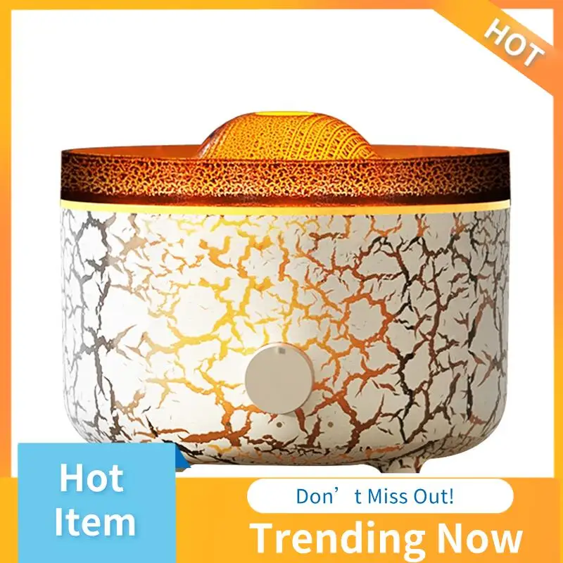 BBNV-560ML Увлажнители для ароматерапии Диффузоры 3D Увлажнитель воздуха с имитацией пламени Кольцо для дыма Спрей для комнаты