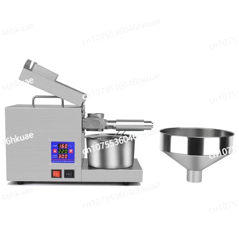 K38 Automatic Household Intelligent Temperature Control Oil Press  Peanut Olive Oil Rapeseed Sesame Oil Extractor 110V/220V