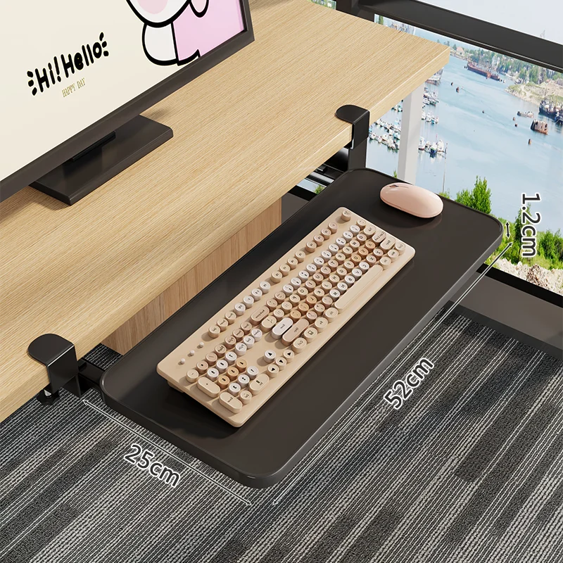 검정색 (52*25) 테이블 클램프형 두께 1-4cm