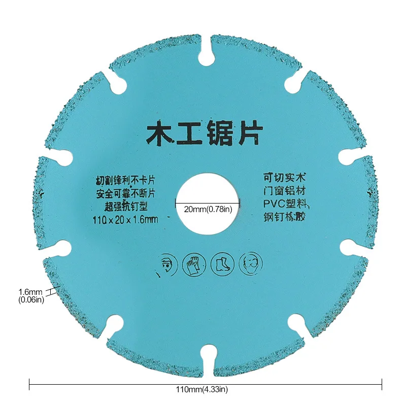 Angle Grinder Cutting Machine Woodworking Saw Blade