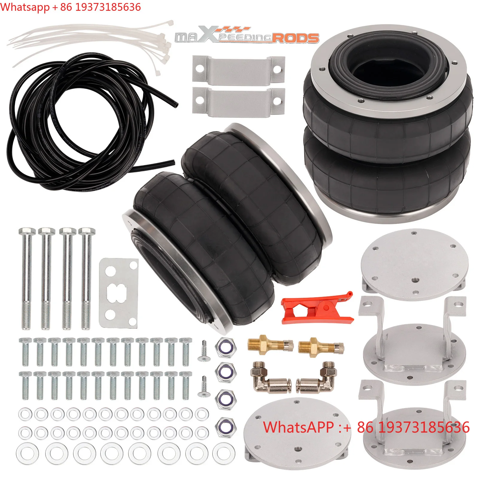 For New Air Suspension Bag Load Assist Kit for Toyota Hilux 4WD 2005-2015 Heavy Duty Air Leveling Kit
