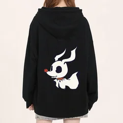 Disney Jack Skellington The Nightmare Before Christmas Couple Printed Hoodie Zero Leisure Sports Street Student Hoodie