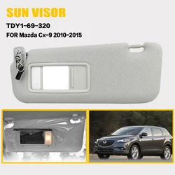 Cinza Sun Visor Sunshade, Mazda 2010 2011 2012 2013-2015 CX-9 TDY1-69-320