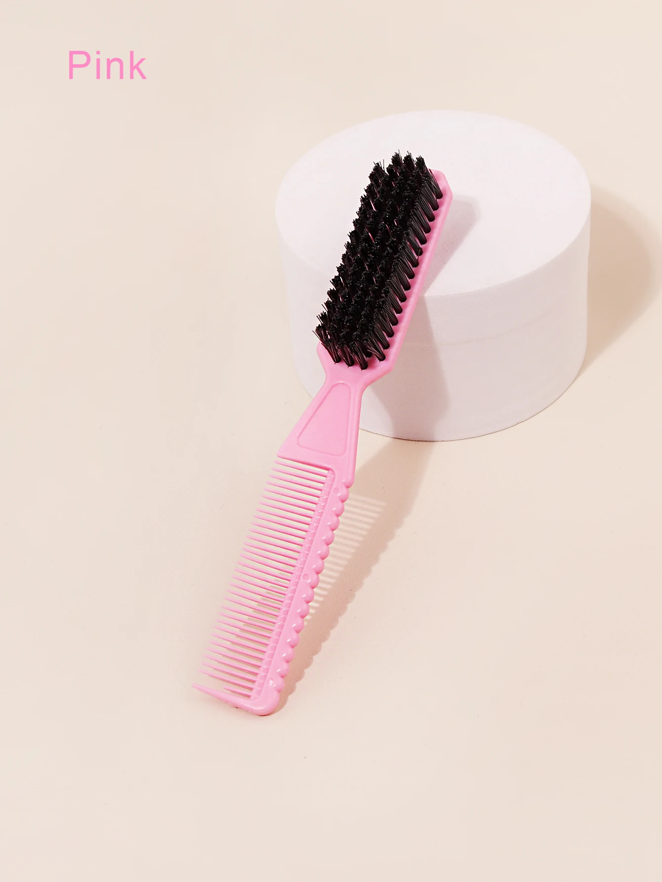 Doppelköpfiger Haarkamm und Bürste, Bart-Styling-Bürste, professionelle Reinigungsbürste, Haaraccessoires für Haarstyling. – Detail 5