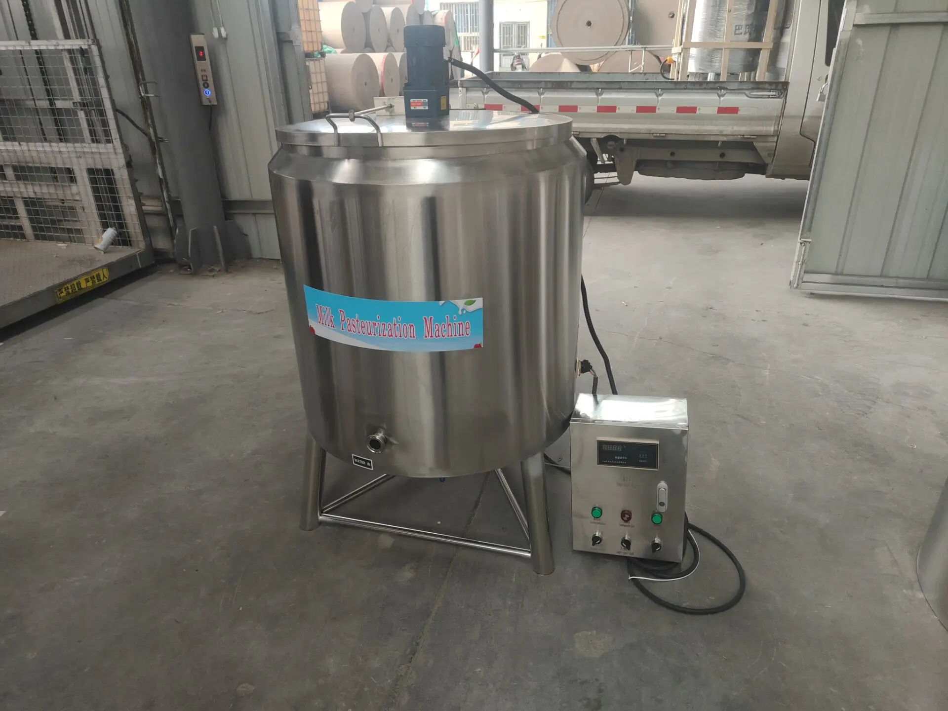 /Ssterilizzatore commerciale per macchina per pasteurizzazione del latte di mucca pura e capra