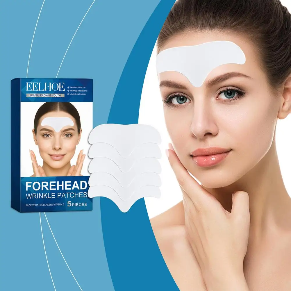 قابلة لإعادة الاستخدام المضادة للتجاعيد الجبين التصحيح سيليكون سيليكون مريحة حمل لينة للعناية قناع سهل العناية أدوات الوجه لصقة عين L7S4