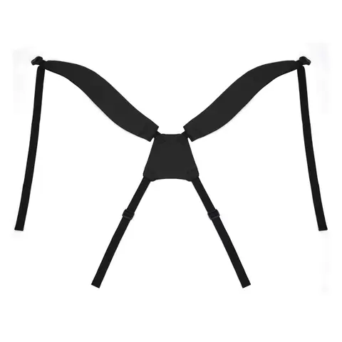 1 pezzo di borsa da trasporto da golf nera tracolla da golf doppia tracolla in nylon impermeabile struttura con fibbia a lunghezza regolabile forniture da golf