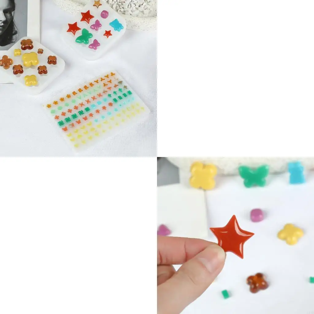 

Создание стильных сережек Прочная силиконовая форма для любителей уникального стиля