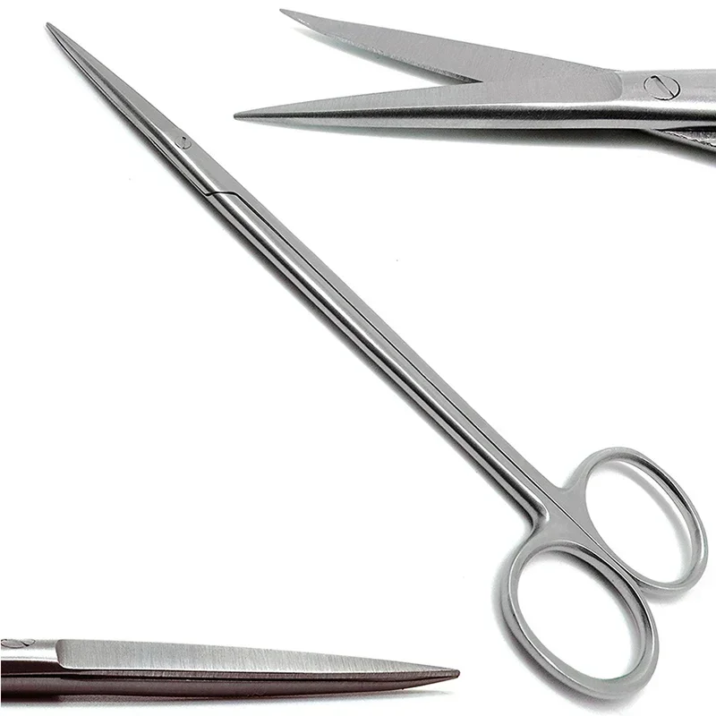 Stainless Steel Straight and Curved Hemostatic Forceps Stainless Steel Pet Fishing Forceps Medical Dental Surgical Scissors