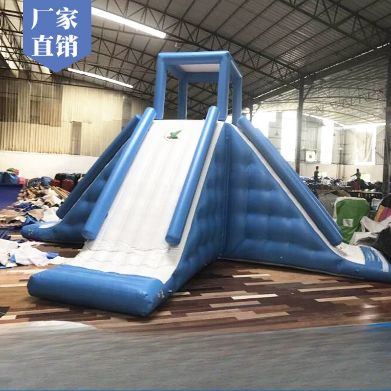 Inflatable children's water sports jumping challenge Breathing water slide water breathing climbing manufacturer customiza