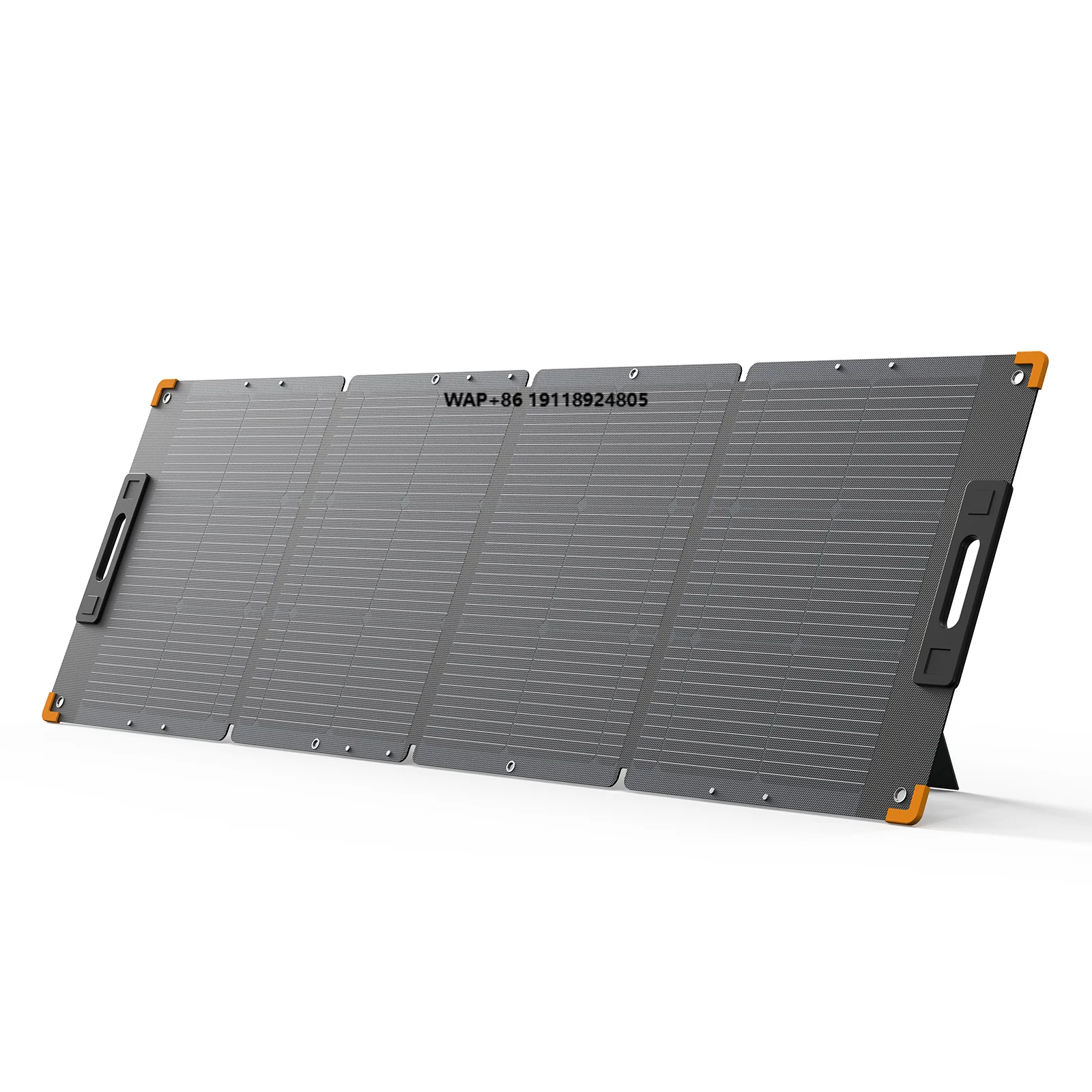 200W Portable Foldable Solar Panel Monocrystalline Charger with Kickstand for Solar Generator RV Camping Marine Off-Grid Life