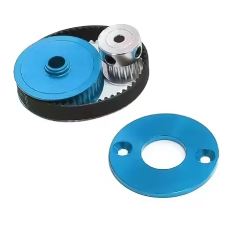 TT-02 Belt Drive Conversion Kit - 16T/40T Low-Noise Gear System for Tamiya TT02 - 1/10 RC Car Upgrade Parts