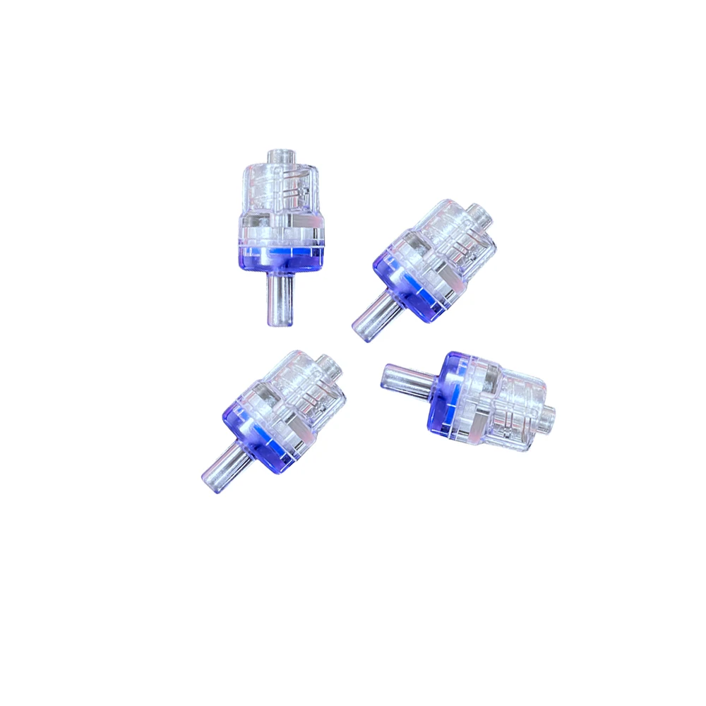 Medical Consumables Infusion Plastic Check Valve 10 PCS