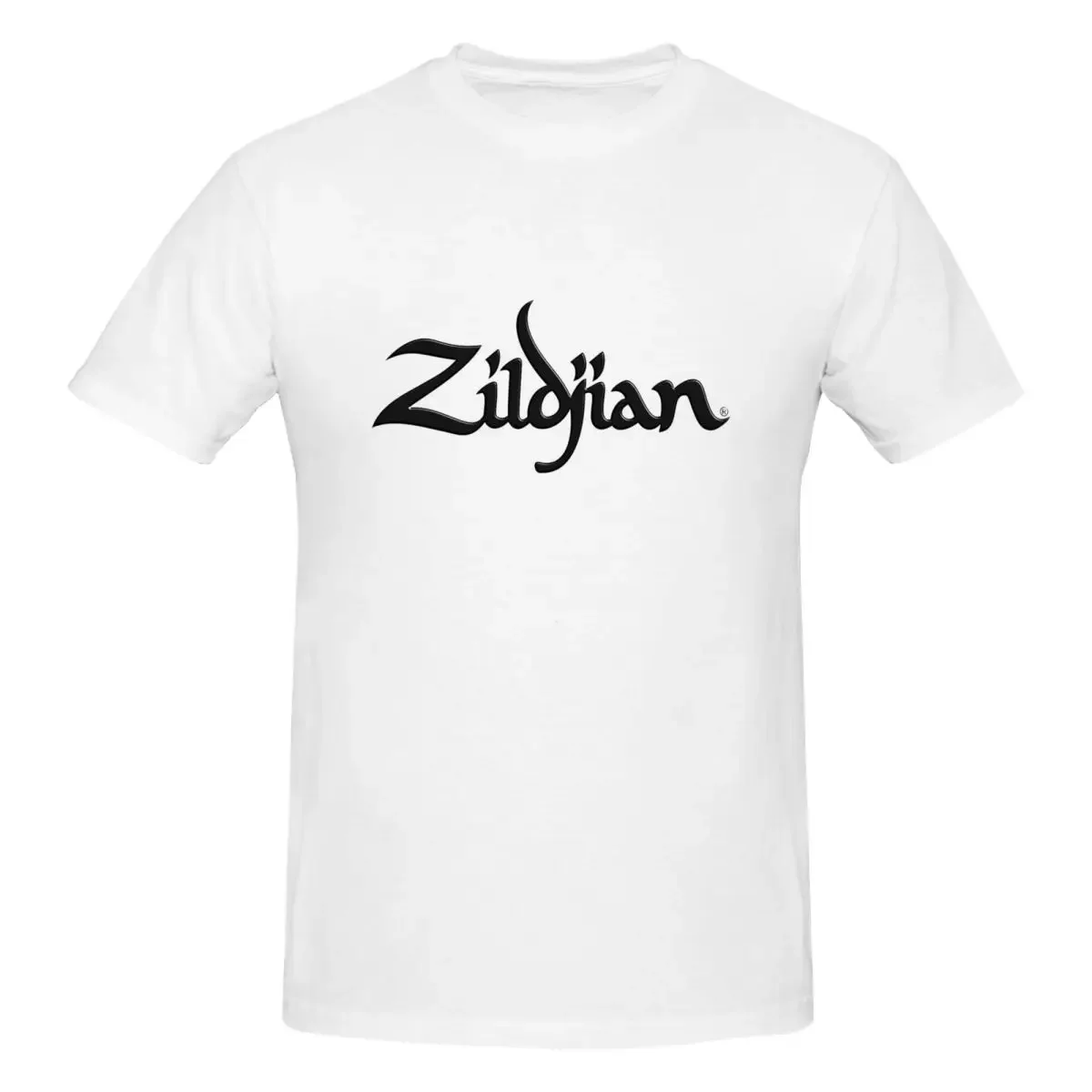 Zildjian Drums Drummer Drum Music Cymbals Percussion 100% Cotton T-shirt Men's Funny T Shirts Men Round Neck Short Sleeve S-6XL