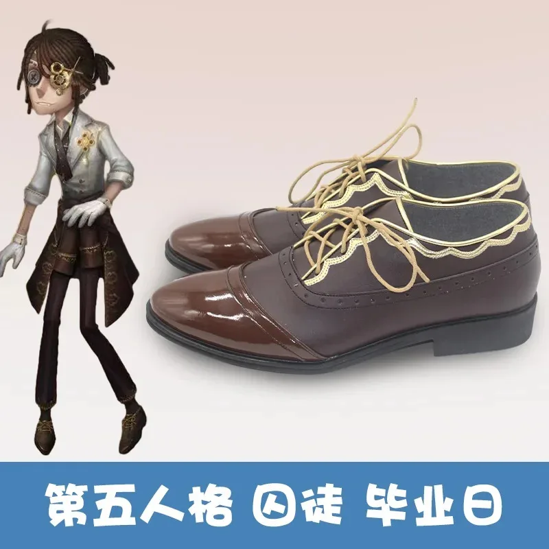 لعبة الهوية الخامس سجين تأثيري أحذية يوم التخرج تأثيري لوكا البلسا دور اللعب هالوين كرنفال حفلة عيد الميلاد الزي