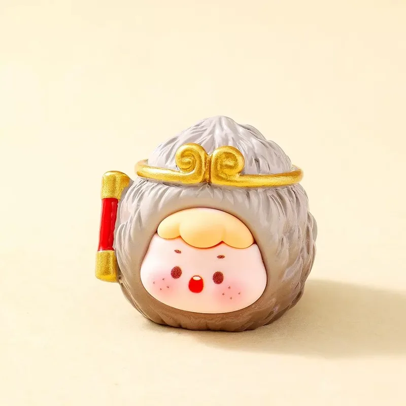 귀여운 만화 장식 블라인드 박스 9개입 서유기 트렌디 플레이 인형 귀여운 손오공 데스크탑 장식 창의적인 미니 선물