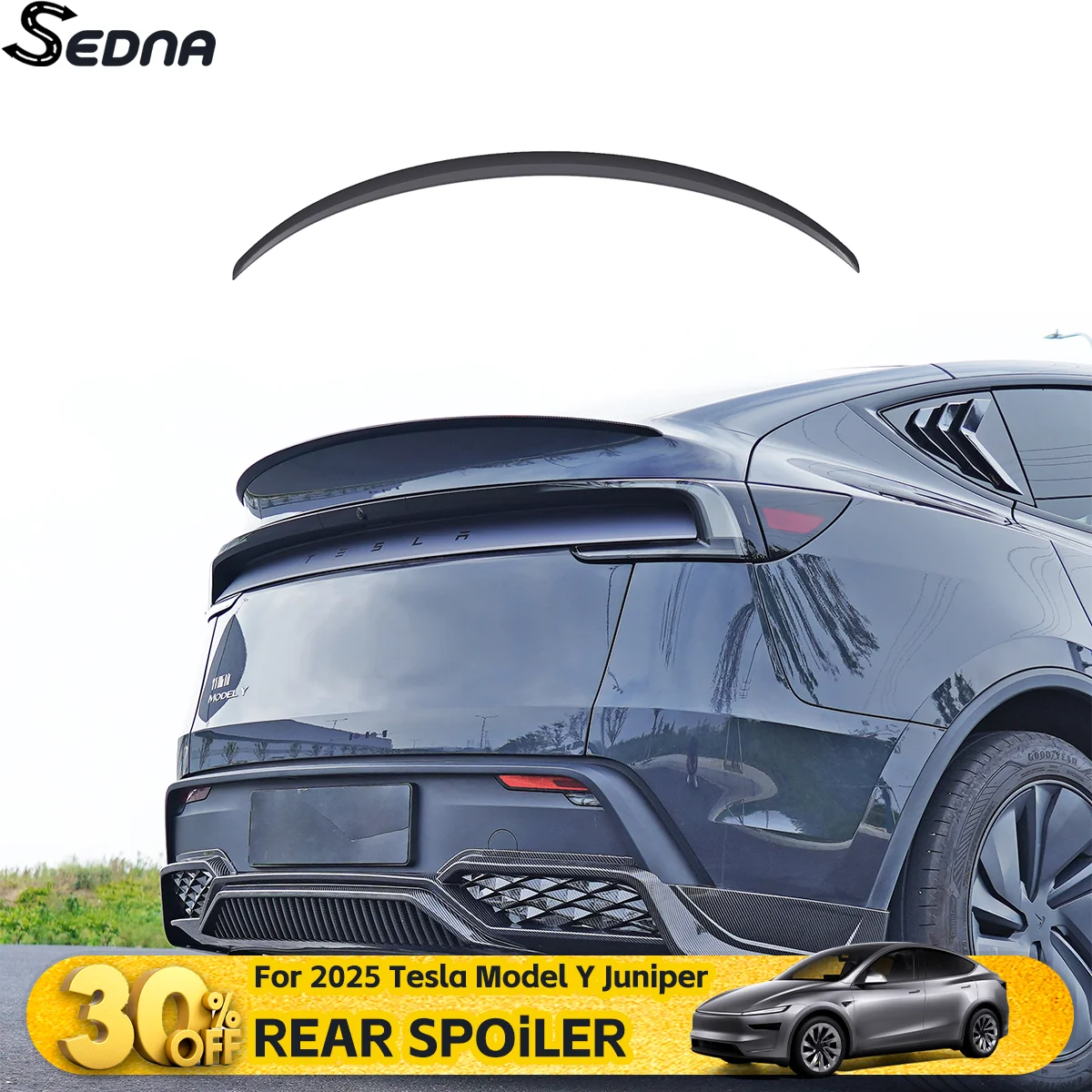 

Задний спойлер, крыло багажника, губа для Tesla Model Y Juniper 20200, авто спойлеры, комплекты кузова, тюнинг автомобиля, внешние детали, аксессуары