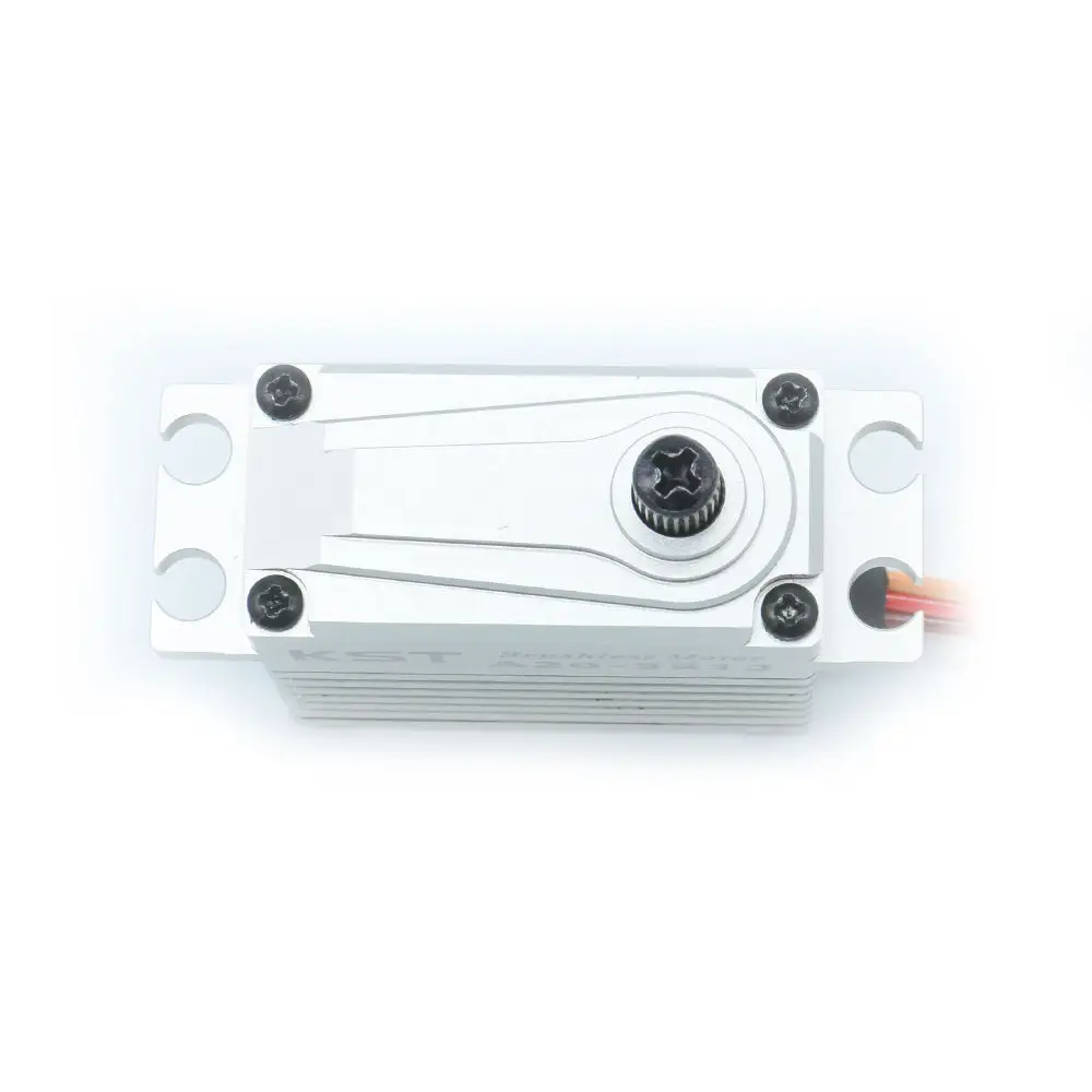 Serwo cyfrowe bezszczotkowe KST A20-3813, wysokie ciśnienie, przekładnia ze stali fosforowo-brązowej hartowanej, 0,12 s, moment obrotowy 43 kg do modeli RC