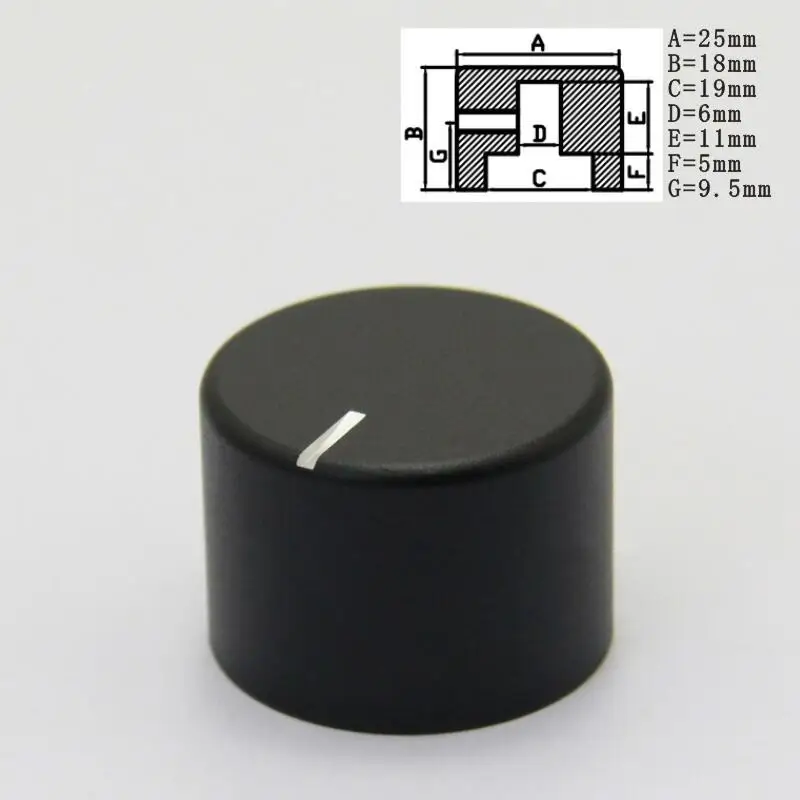 High-end aluminum knob potentiometer knob Volume Switch Rotary Encoder Knobs