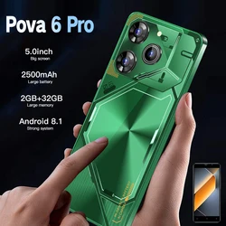 FUFFI Pova 6 Pro Smartphone Android 8.1 5.0inch 2+32GB ROM Cell Phone Dual SIM Telefono 2+8MP 2500mAh Battery Mobile phones