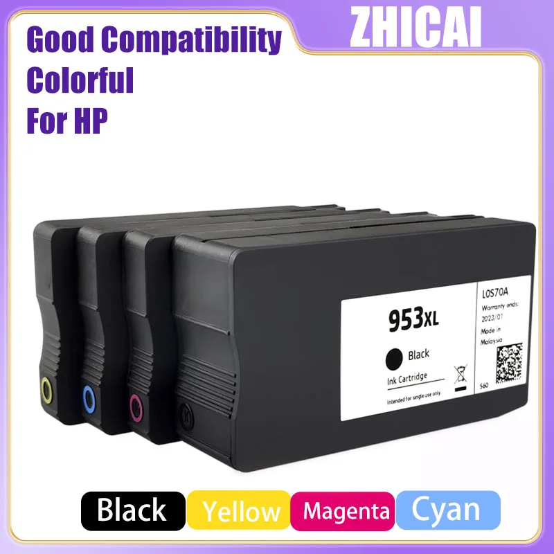 Compatible for hp953 953XL 953 Ink Cartridge For HP 7740 7720 7730 8210 8218 8710 8715 8718 8719 8720 8725 8728 8730 Printer