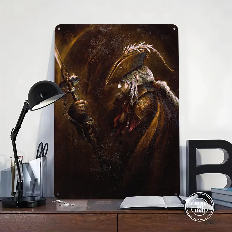 Caçadora cartaz de metal estanho sinais parede arte casa decoração sinal de metal personalizado para decoração de casa decorações de garagem varinha dheko homem caverna