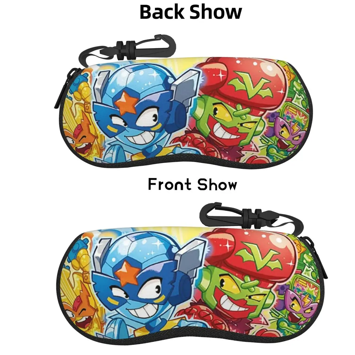 

Super Zings SuperThings Shell Glasses Case Protector Sunglasses Box Women Men Soft Eyeglasses Bag Pouch