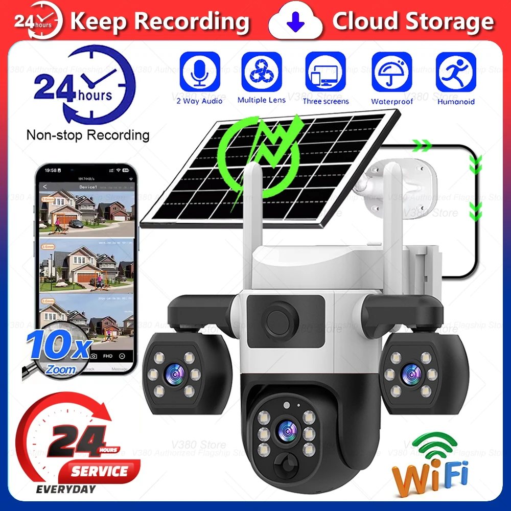 Wifi Solar Camera S…
