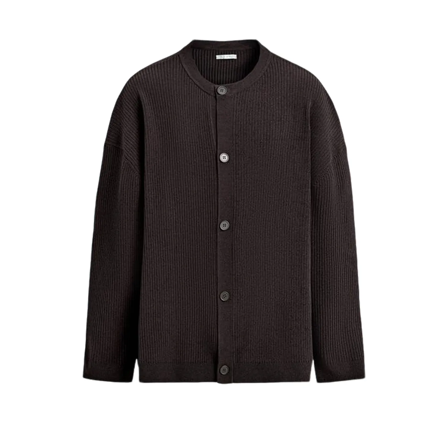New Autumn Men's Long Sve round Ne Knitwear Casual Sle Slim Fit Straight Tube Cardigan Outerwear Polyester Fiber Thermal