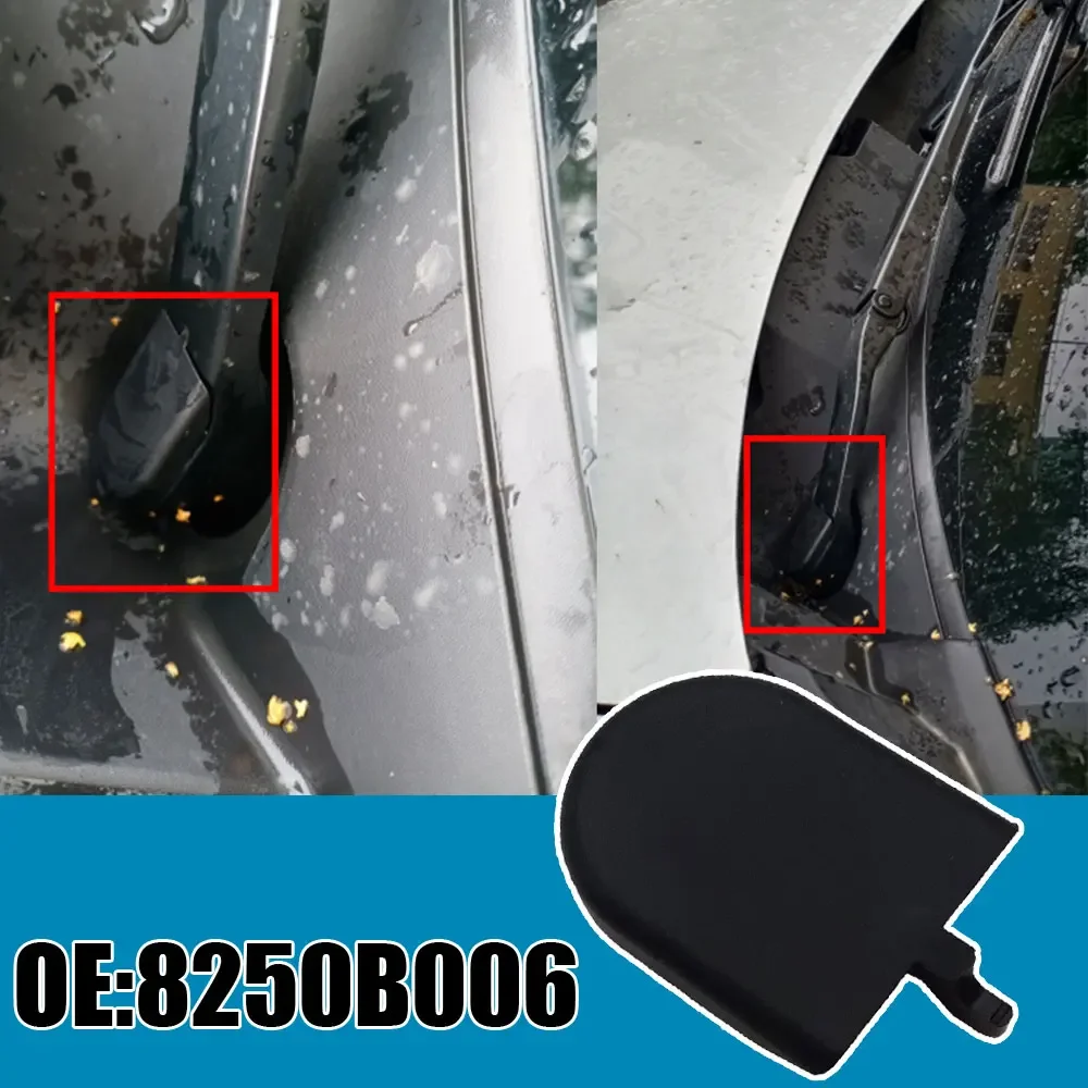 

Black ABS Plastic Front Windshield Wiper Blades Wiper Arm Cover Car Exterior Accessories for Mitsubishi Outlander 2017 2018 2019