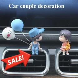 1pc Car Decoration Cute Cartoon Couples Action Car Dashboard Decorations Cute Lovely Kiss Cute Ornaments cars accessories