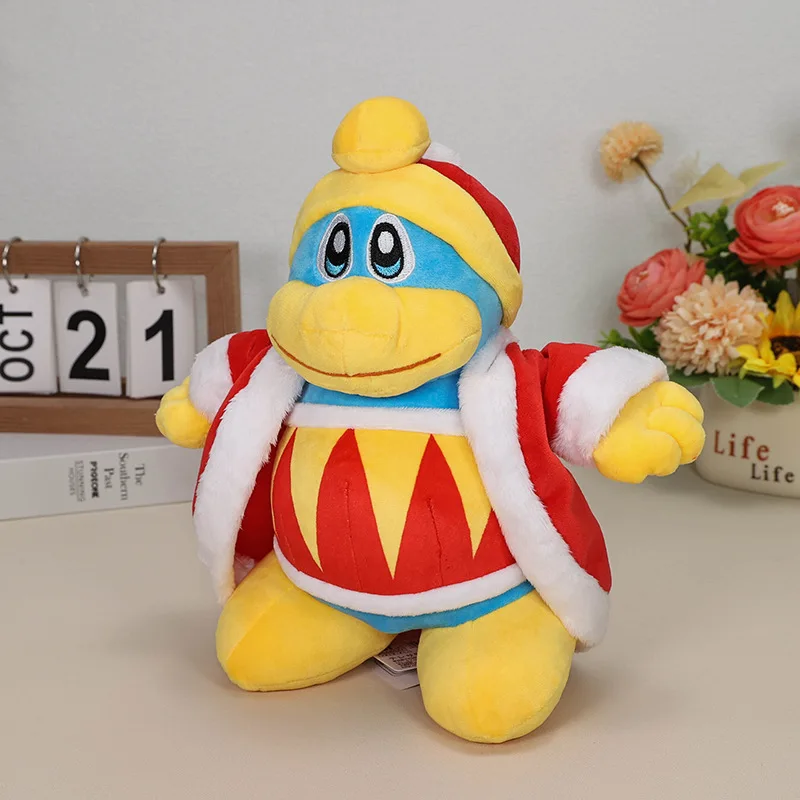 2024 New 25cm Kirby Plush Toys Kawaii Dedede King Soft Stuffed Plush Toy Doll Model Baby Kids Best Gift