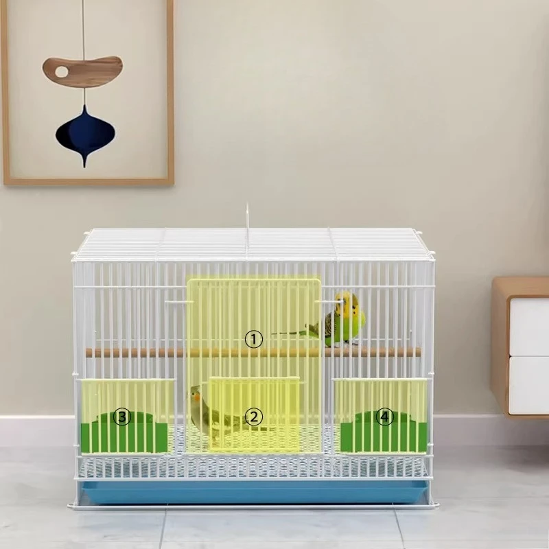 

Luxury Bird Cages Goods Stainless For Inseparable Parrot Bird Cages Large Supplies Accessories Jaula Para Canarios Bird Supplies