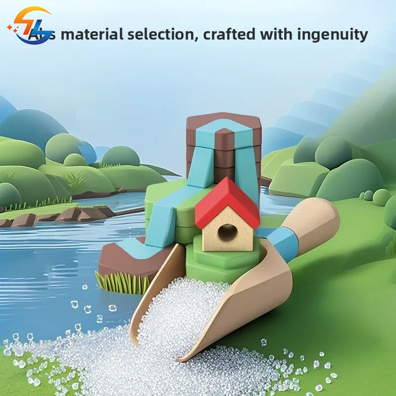 Quebra-cabeça infantil, blocos de construção de partículas grandes, montagem de brinquedos, espaço, estrutura inteligente, multifuncional, pensamento lógico, presentes