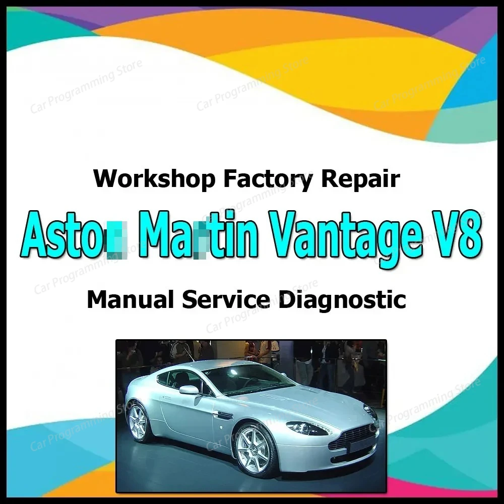For Aston Martin Vantage V8 workshop factory repair manual service Automotive Diagnostic Manual Car Vehicle Tool Auto Repair