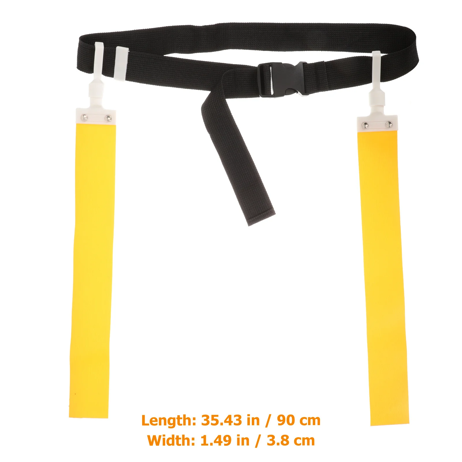 Cinturón con bandera de fútbol, cinturón ajustable con bandera de Rugby para deportes al aire libre, equipo de entrenamiento, suministros de fútbol