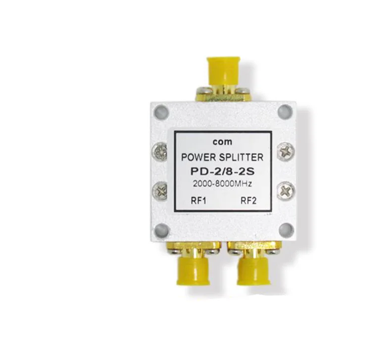 SMA power splitter one in two, 2.4 / 5.8G power splitter / 2-8Gwifi RF power splitter, passive microstrip