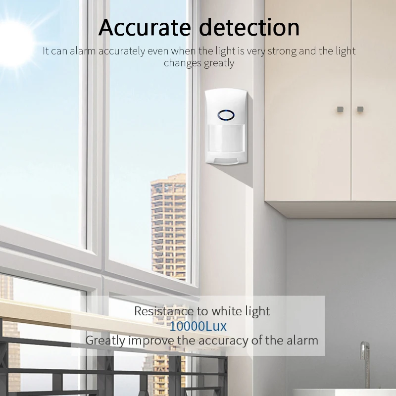 Tuya WiFi PIR Motion Sensor APP Control Remote Monitor Infrared Motion Detector Smart Home Security Human Body Detect Sensors