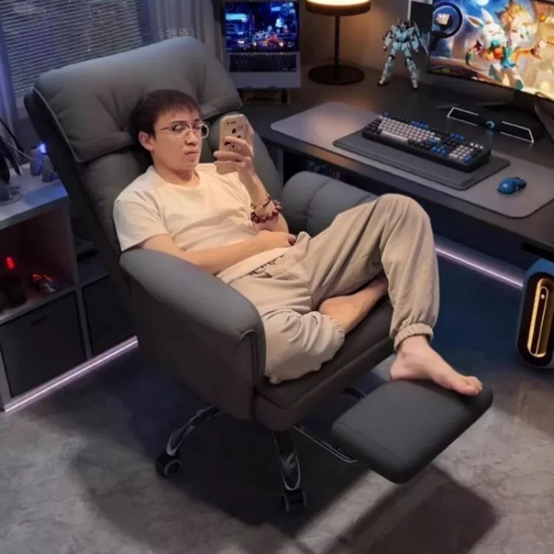 Massage Computer Gaming Chair Home Boys E-Sports Seat Comfortable Ergonomic Chair for Video Games And Office Use