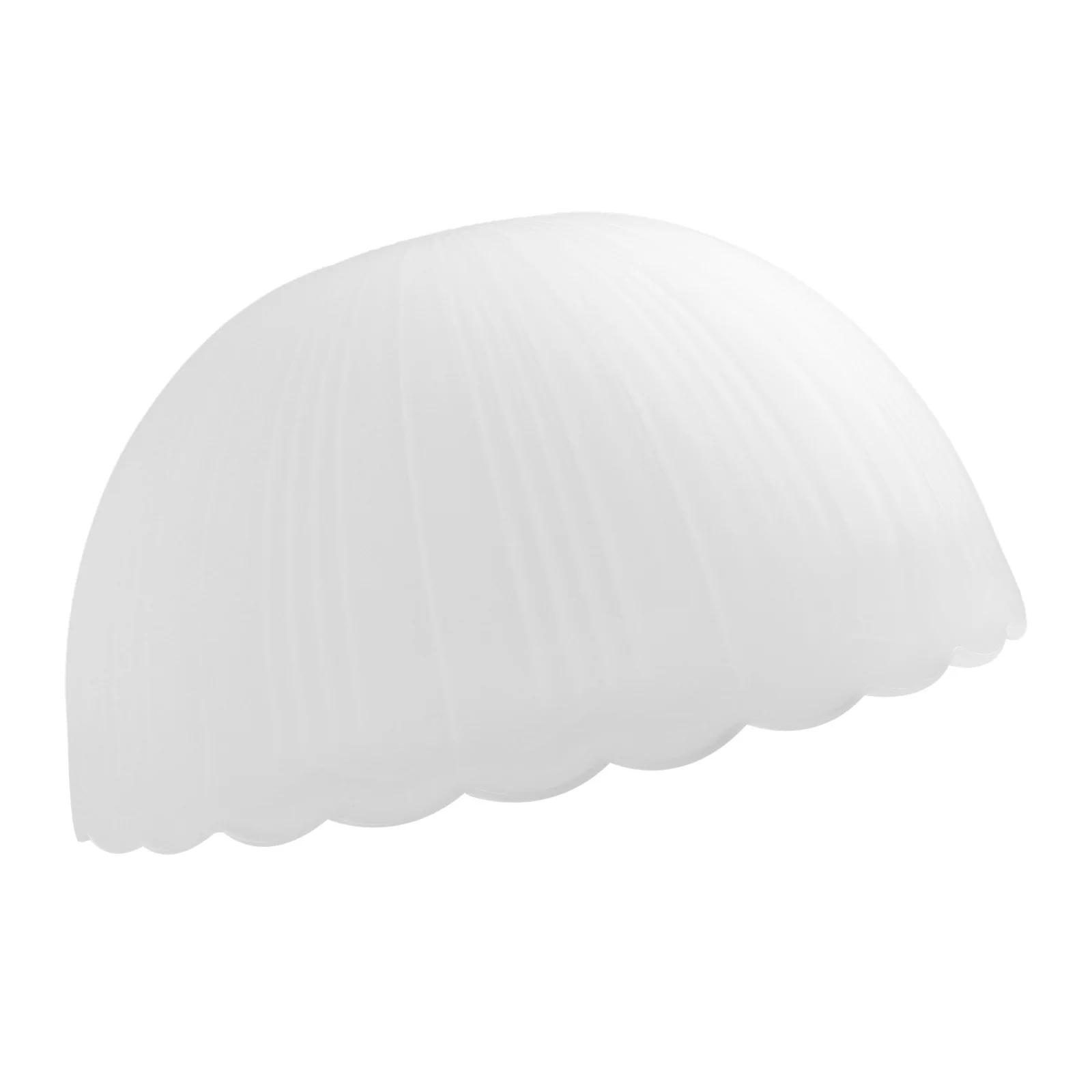 

1Pcs Frosted Watermelon Grain Glass Lampshade Elegant Desk Table Ceiling Lamp Replacement Cover Glass Light Cover