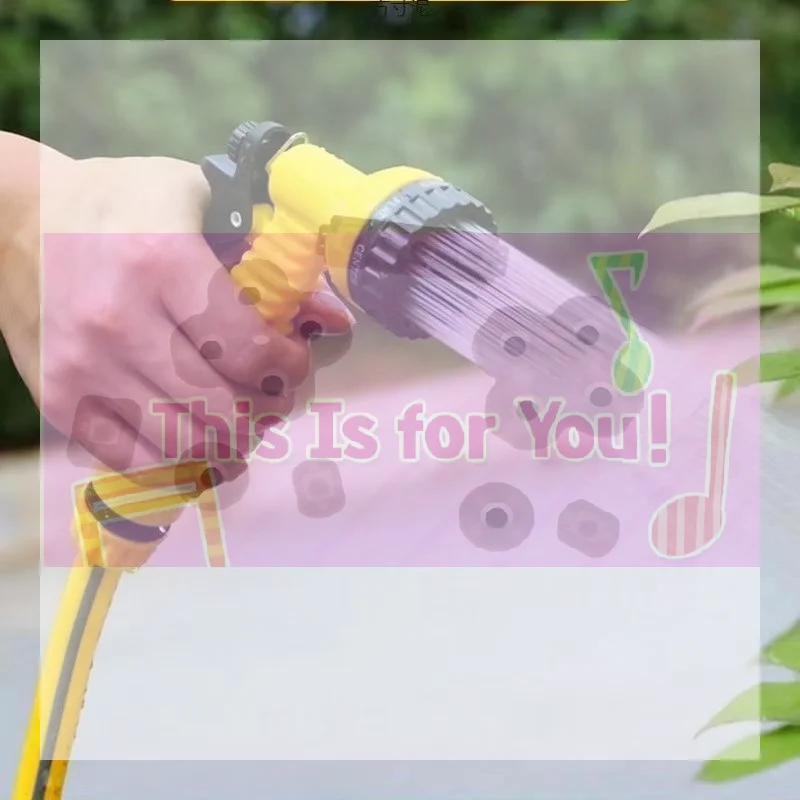Irrigation Garden Watering  Thumb Control Water Hose Nozzle Sprayer Hose Spray Nozzle Garden Spray Irrigation Watering Nozzle