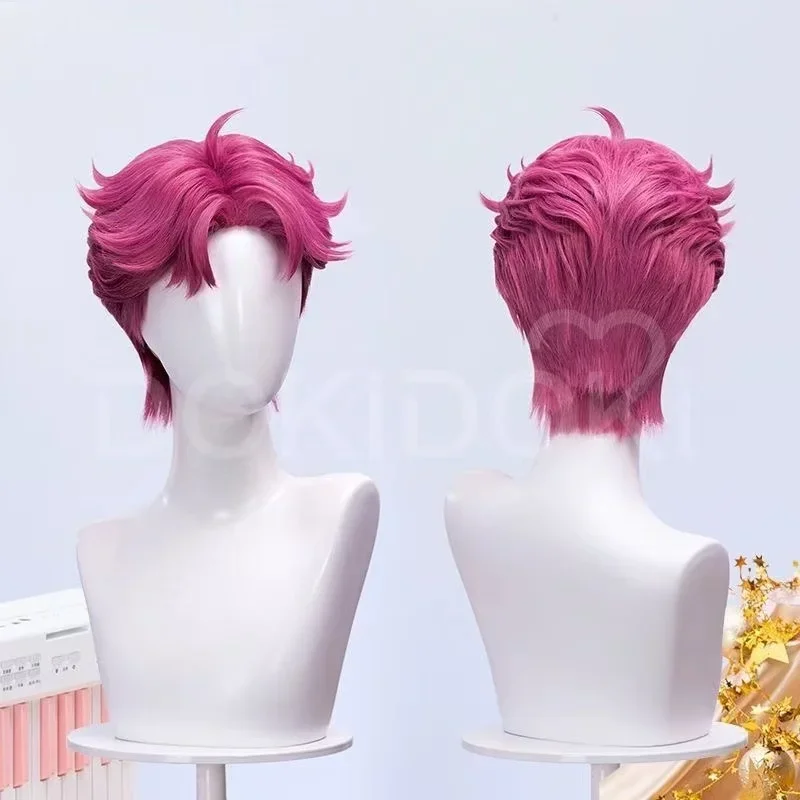 شيطان الصيادين K-Pop Saja بنين جينو آبي الطفل سر الرومانسية رجل مجموعة شعر مستعار تأثيري هالوين بدلة سوداء قبعة للرجال الصبي #3