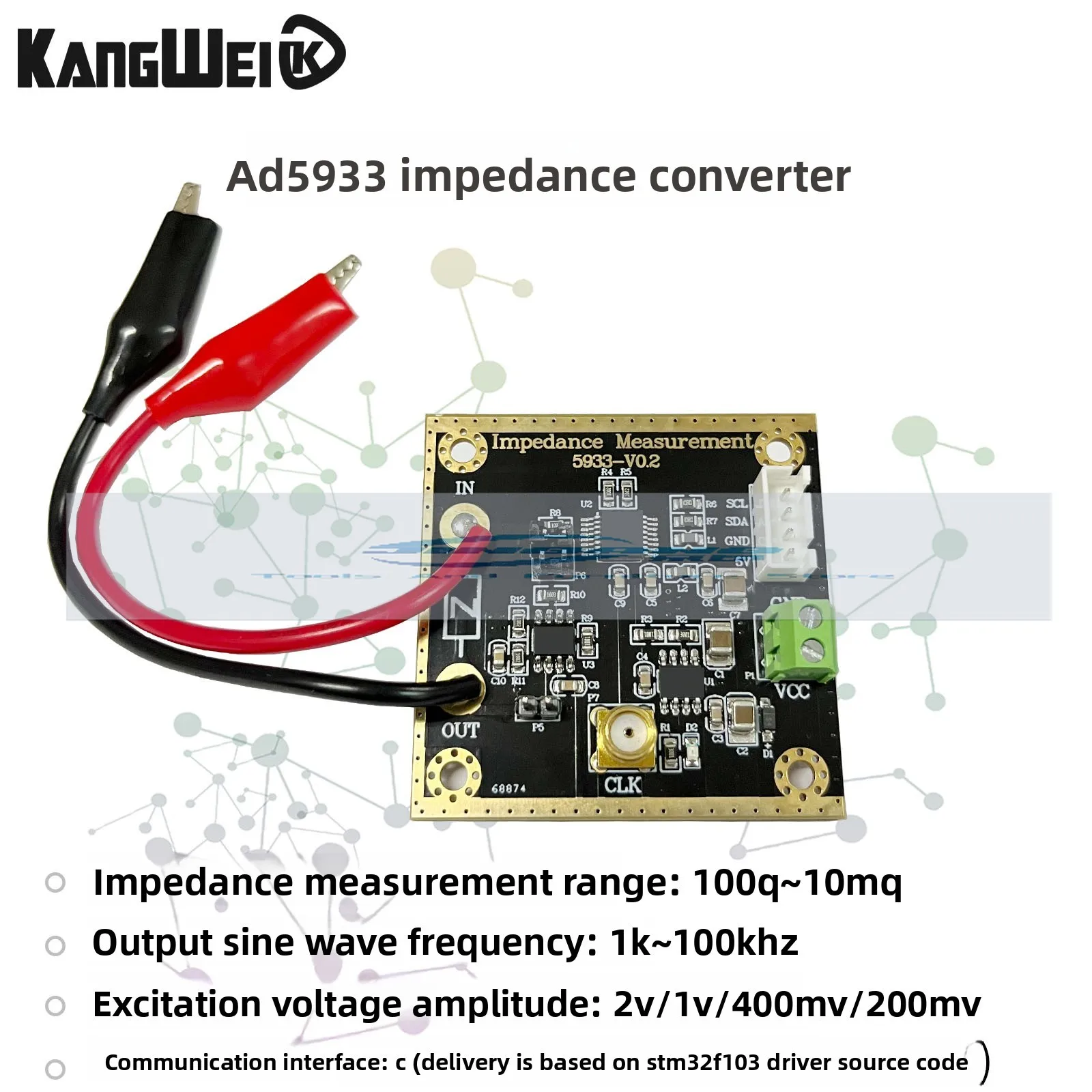 AD5933 Impedance Co…