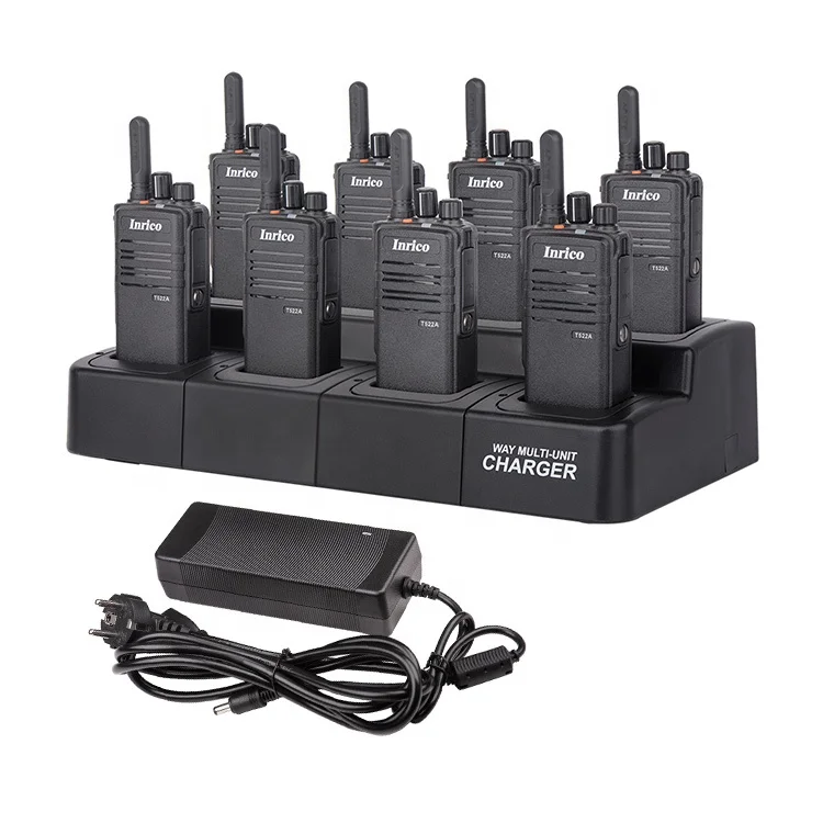 

Inrico MC-522 eight Multi-Unit walkie talkie Charger interphone battery charger for T522A/T522 dual band two way radio