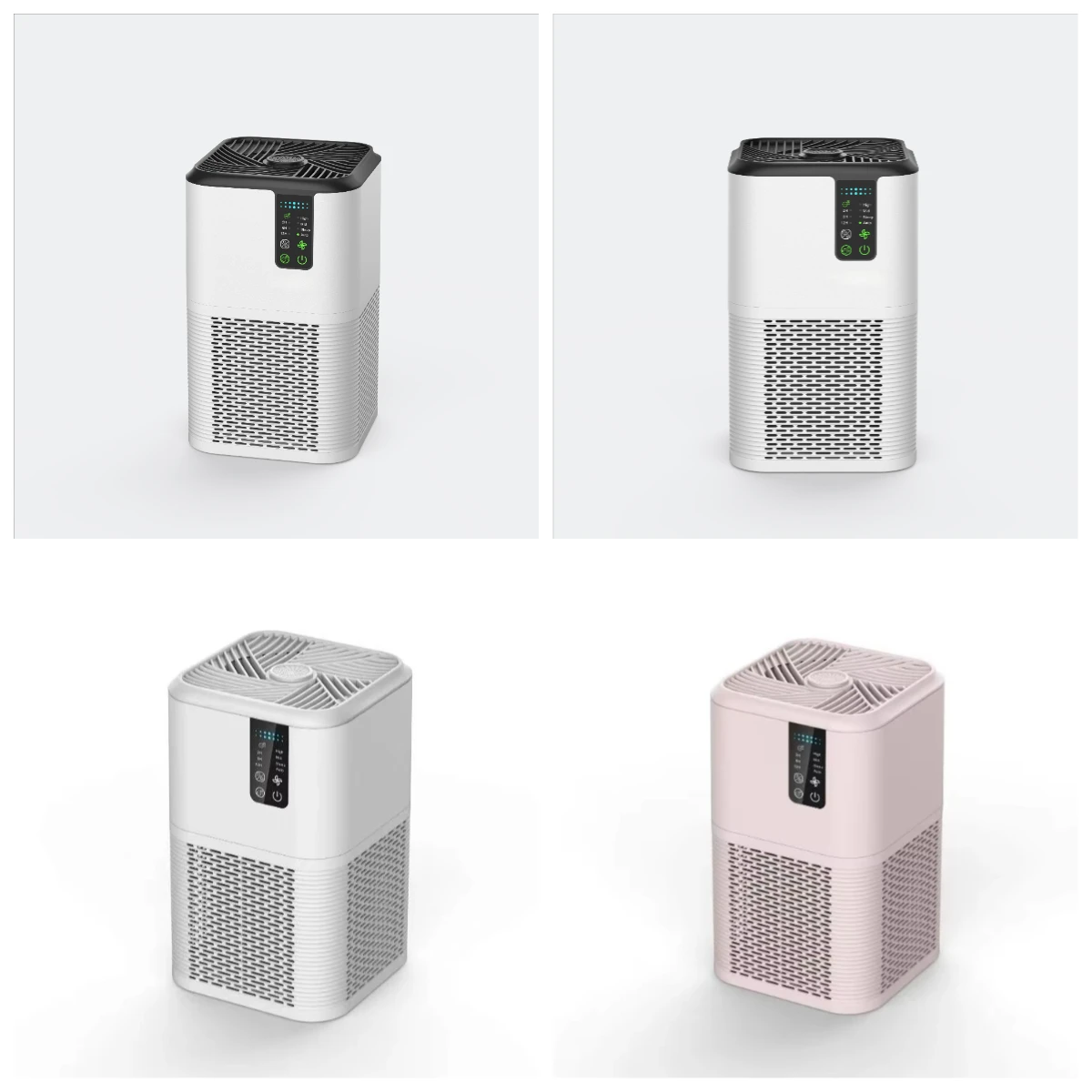 

Desktop Air Purifier TVOC Sensor Indoor Air Quality Aromatherapy Negative Ions Air Cleaner