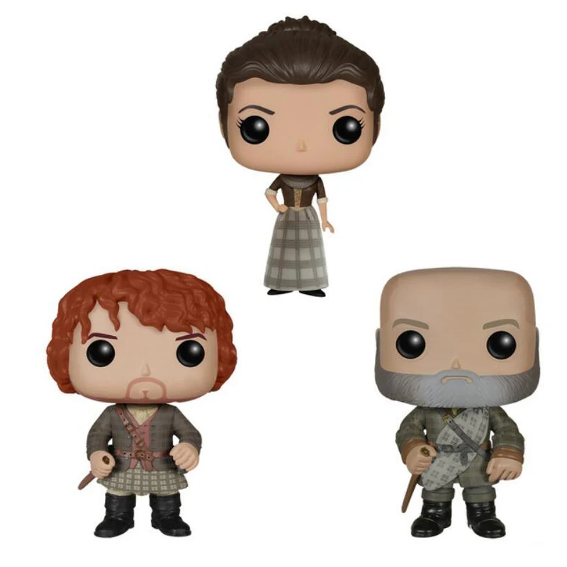 OutLander Jamie Fraser 251 Claire Randall 250 Dougal MacKenzie 252 Figurka winylowa Zabawki