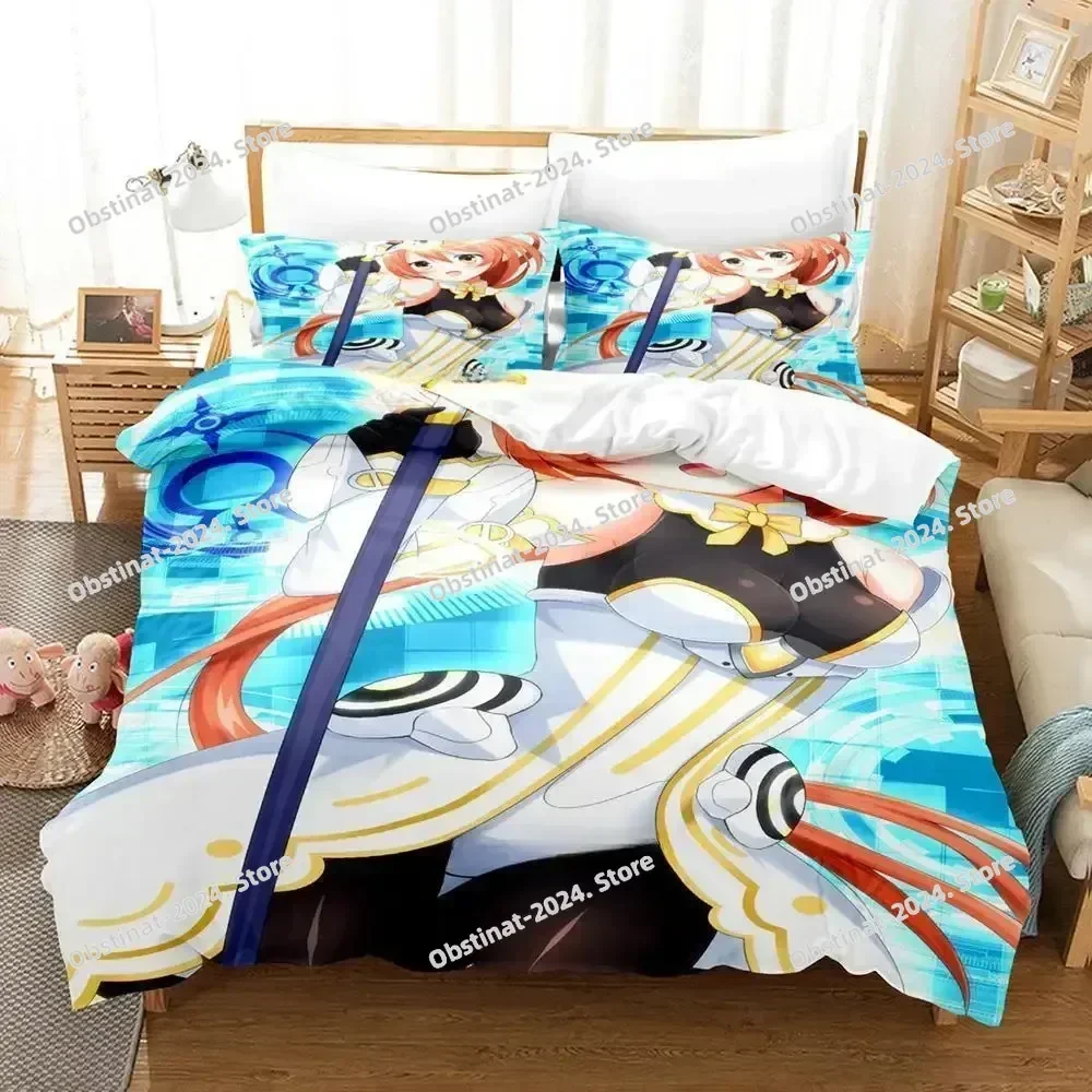 Anime Natsume's Book of Friends Printed Bed Set Duvet Cover Pillowcase Bedding Set Linen Sheet Quilt Cover Full Queen King Size