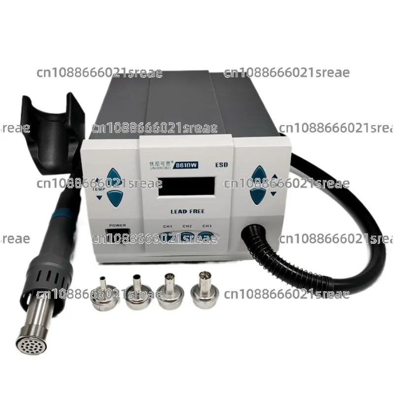 

Unix 861DW Heat Gun, LCD Display, Dormant Storage, Cyclone Direct Air Conversion