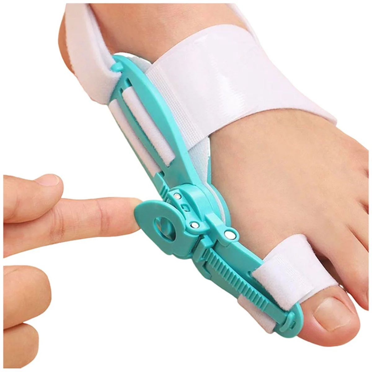 Bunion Corrector for Men and Women with Non-Slip Big Toe Separator and Adjustable Bunion Splint for Bunion Relief